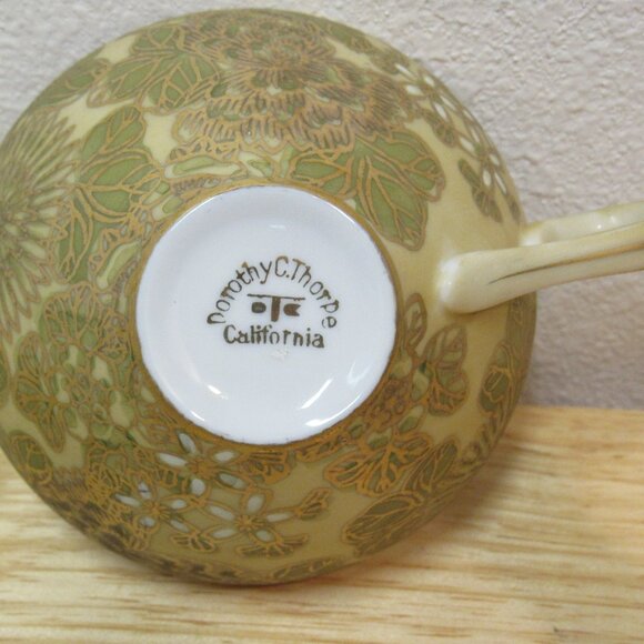 For Kur984 Dorothy C Thorpe Tea Cup & Saucer - Picture 5 of 16